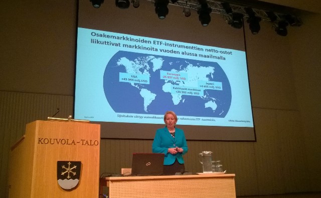 Hanna Hiidenpalo, sijoitusjohtaja, Eläkevakuutusyhtiö Elo. Hanna Hiidenpalo, sijoitusjohtaja, Eläkevakuutusyhtiö Elo.