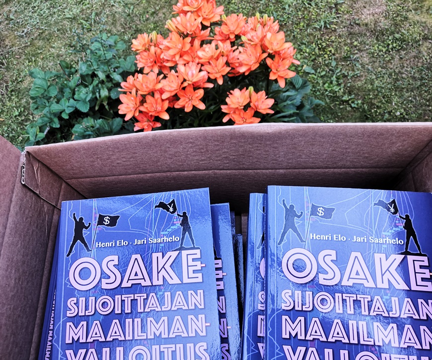 Osakesijoittajan maailmanvalloitus -sijoituskirja Osakesijoittajan maailmanvalloitus -sijoituskirja